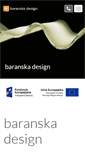 Mobile Screenshot of baranskadesign.com
