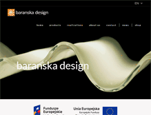 Tablet Screenshot of baranskadesign.com